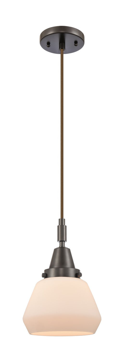 Innovations 447-1P-OB-G171 One Light Pendant, Oil Rubbed Bronze