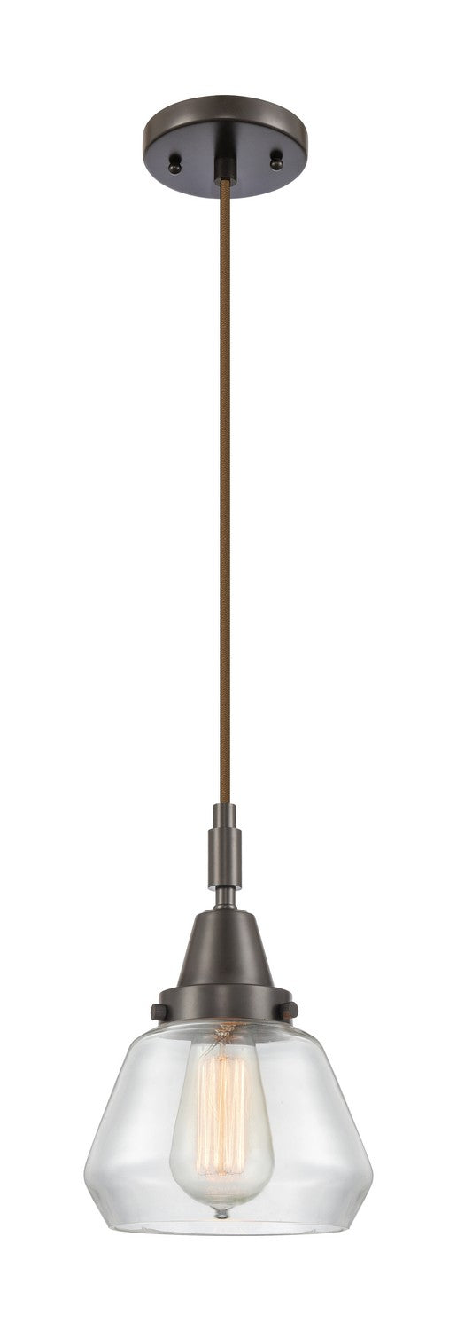 Innovations 447-1P-OB-G172 One Light Pendant, Oil Rubbed Bronze
