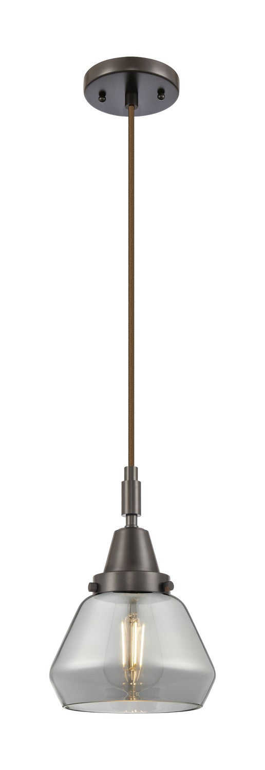 Innovations 447-1P-OB-G173 One Light Pendant, Oil Rubbed Bronze