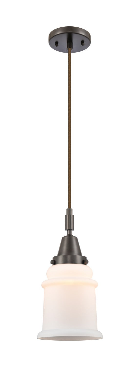 Innovations 447-1P-OB-G181 One Light Pendant, Oil Rubbed Bronze