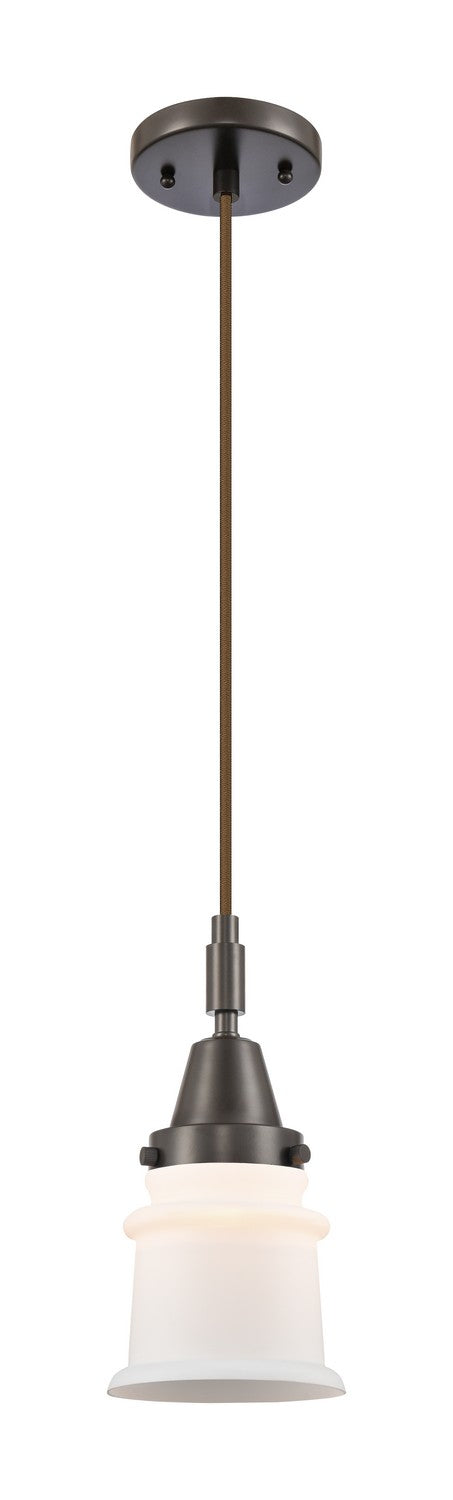 Innovations 447-1P-OB-G181S One Light Pendant, Oil Rubbed Bronze