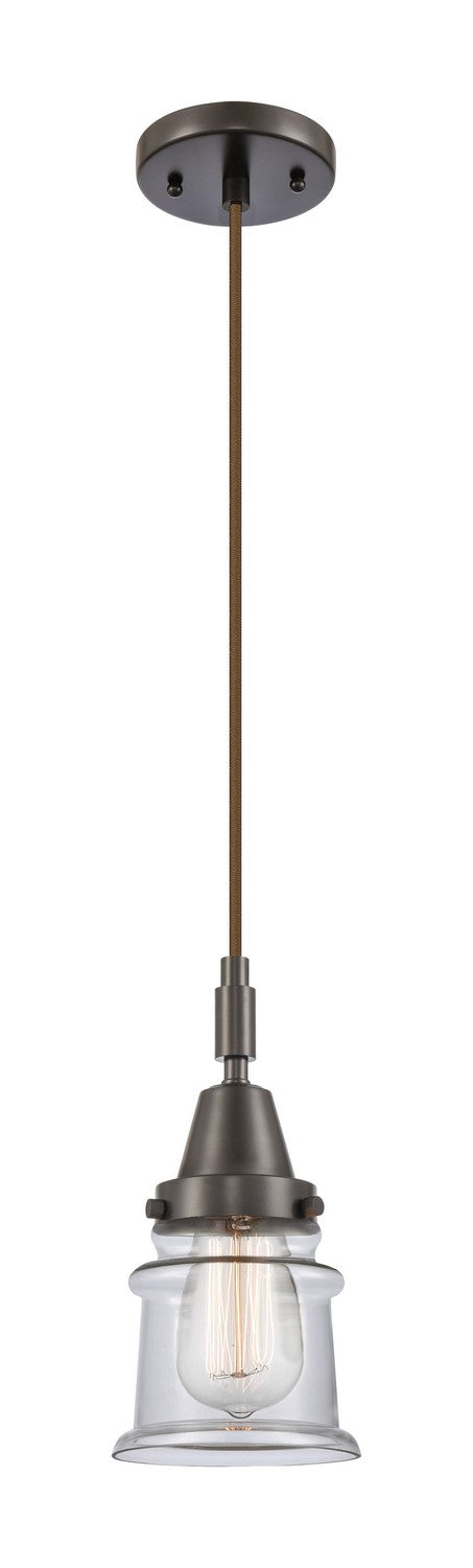 Innovations 447-1P-OB-G182S One Light Pendant, Oil Rubbed Bronze