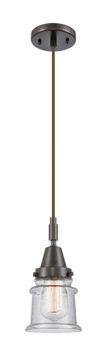 Innovations 447-1P-OB-G184S One Light Pendant, Oil Rubbed Bronze