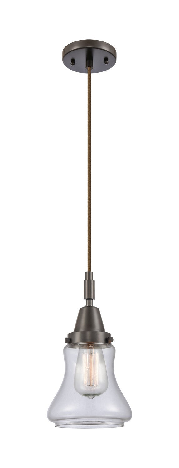 Innovations 447-1P-OB-G192 One Light Pendant, Oil Rubbed Bronze