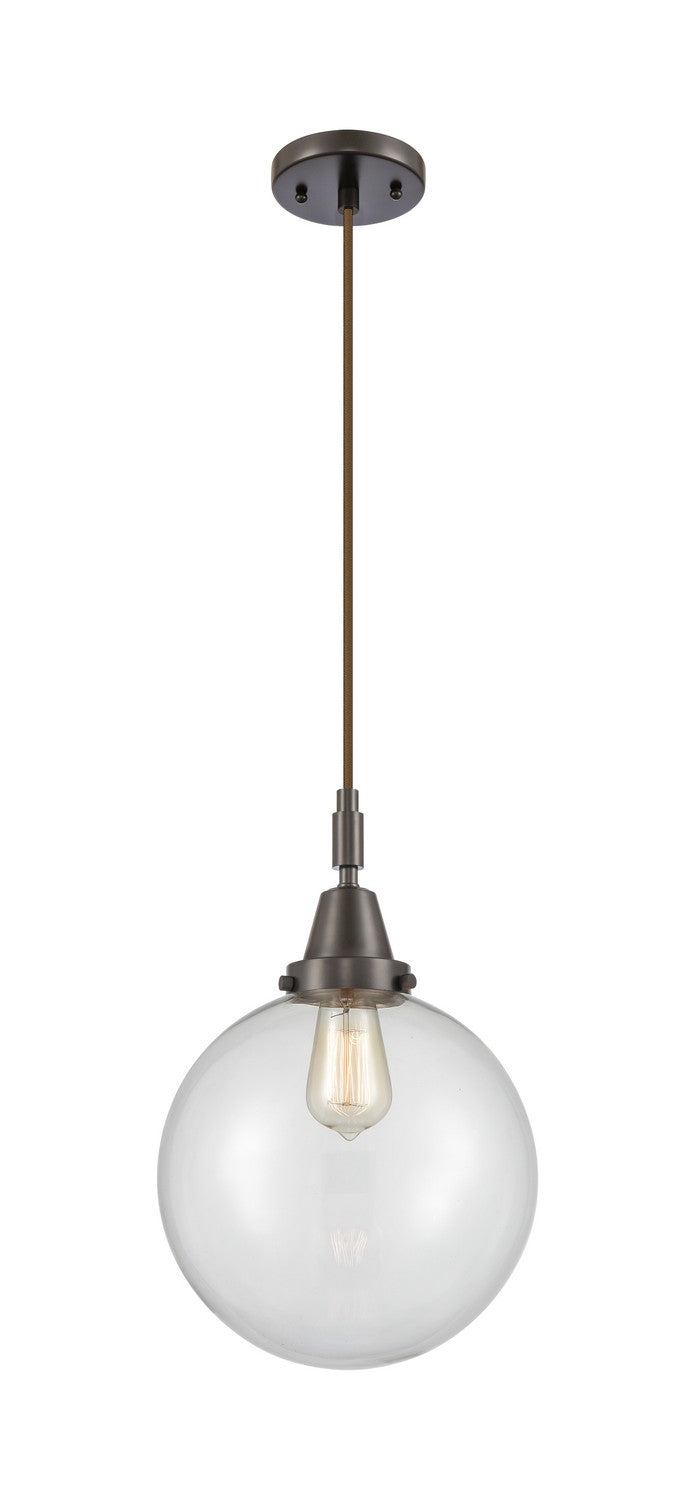 Innovations 447-1P-OB-G202-10 One Light Pendant, Oil Rubbed Bronze