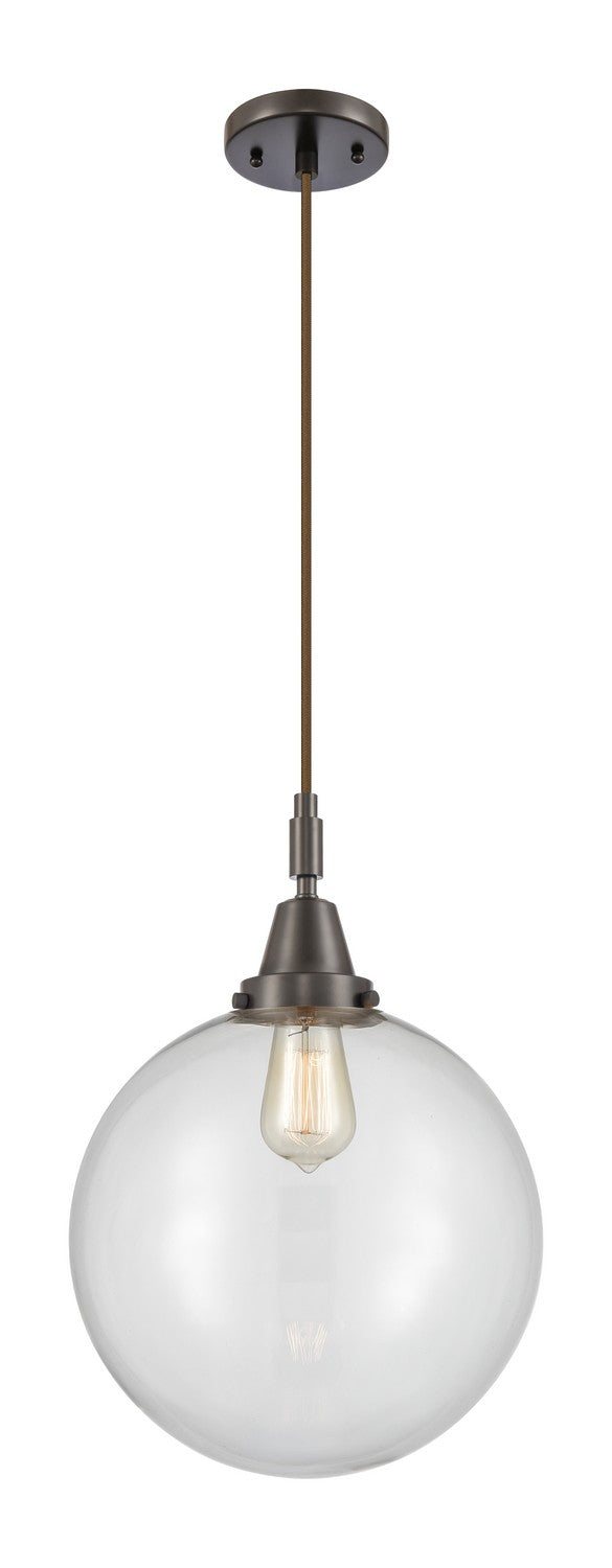 Innovations 447-1P-OB-G202-12 One Light Pendant, Oil Rubbed Bronze