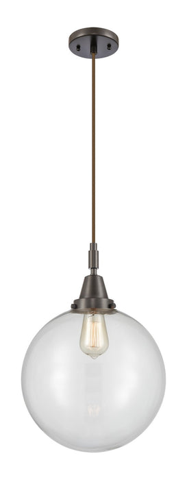 Innovations 447-1P-OB-G202-12 One Light Pendant, Oil Rubbed Bronze