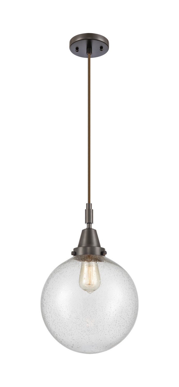 Innovations 447-1P-OB-G204-10 One Light Pendant, Oil Rubbed Bronze