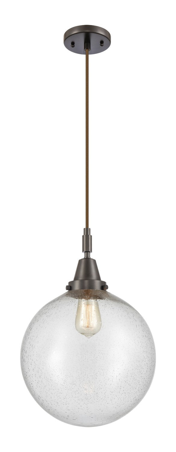 Innovations 447-1P-OB-G204-12 One Light Pendant, Oil Rubbed Bronze
