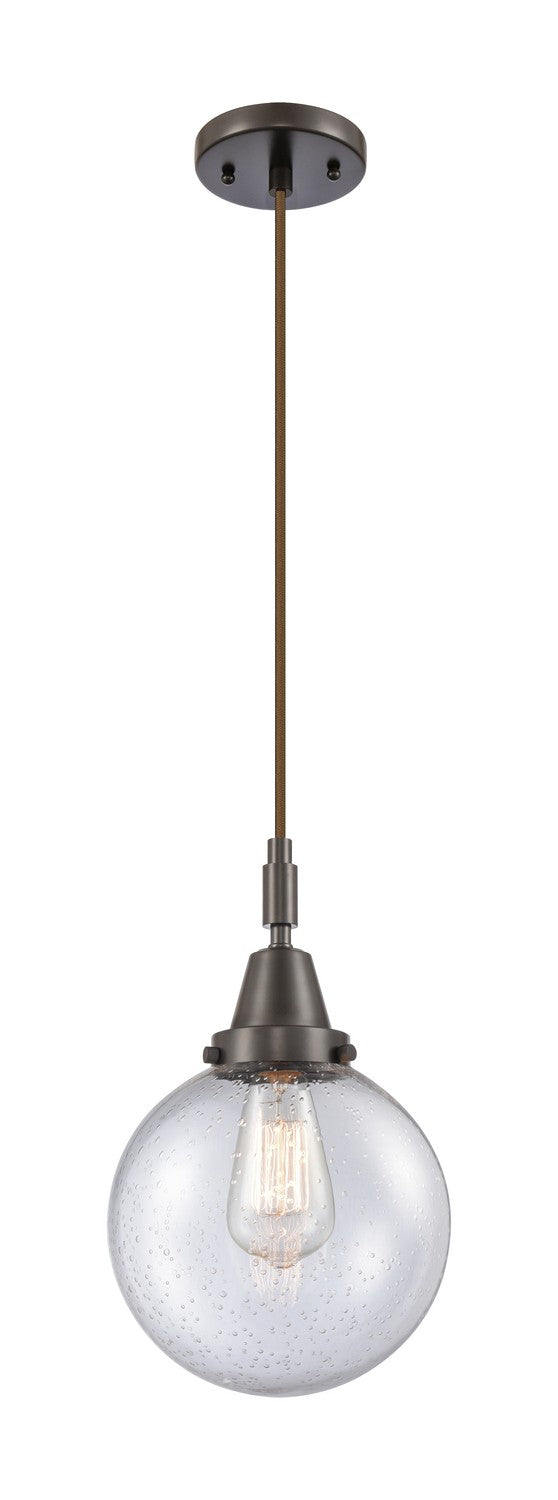 Innovations 447-1P-OB-G204-8 One Light Pendant, Oil Rubbed Bronze