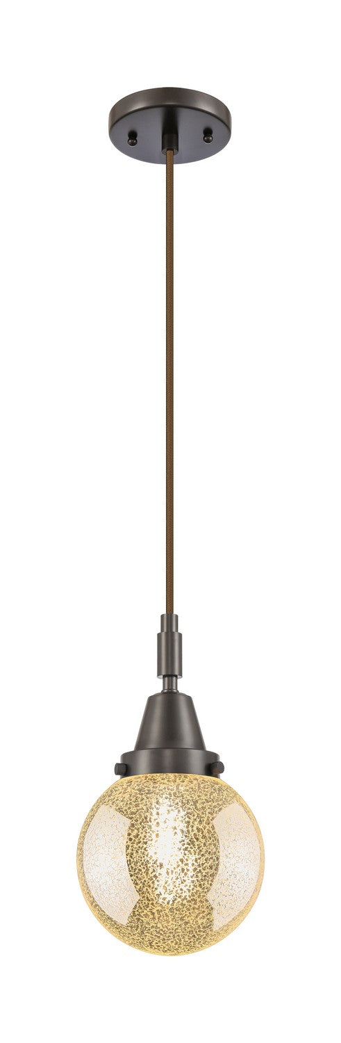 Innovations 447-1P-OB-G208-6 One Light Pendant, Oil Rubbed Bronze
