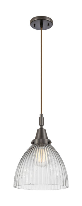 Innovations 447-1P-OB-G222 One Light Pendant, Oil Rubbed Bronze
