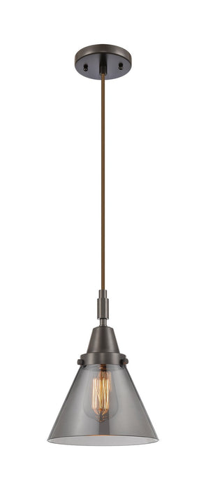 Innovations 447-1P-OB-G43 One Light Pendant, Oil Rubbed Bronze