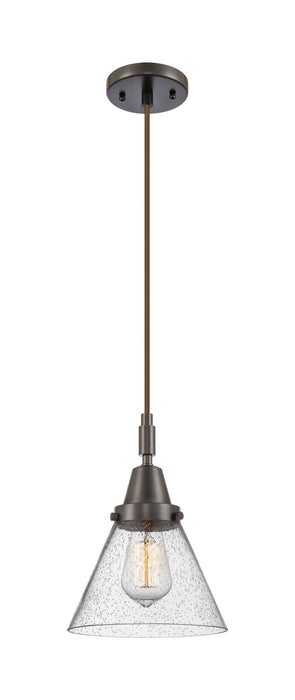 Innovations 447-1P-OB-G44 One Light Pendant, Oil Rubbed Bronze