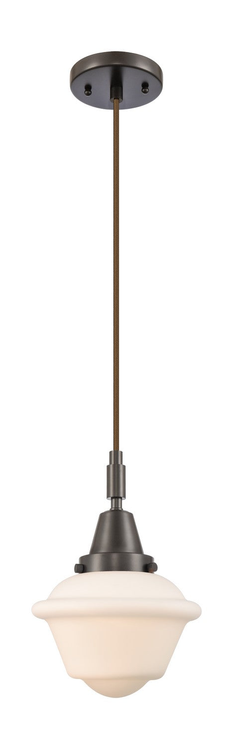 Innovations 447-1P-OB-G531 One Light Pendant, Oil Rubbed Bronze