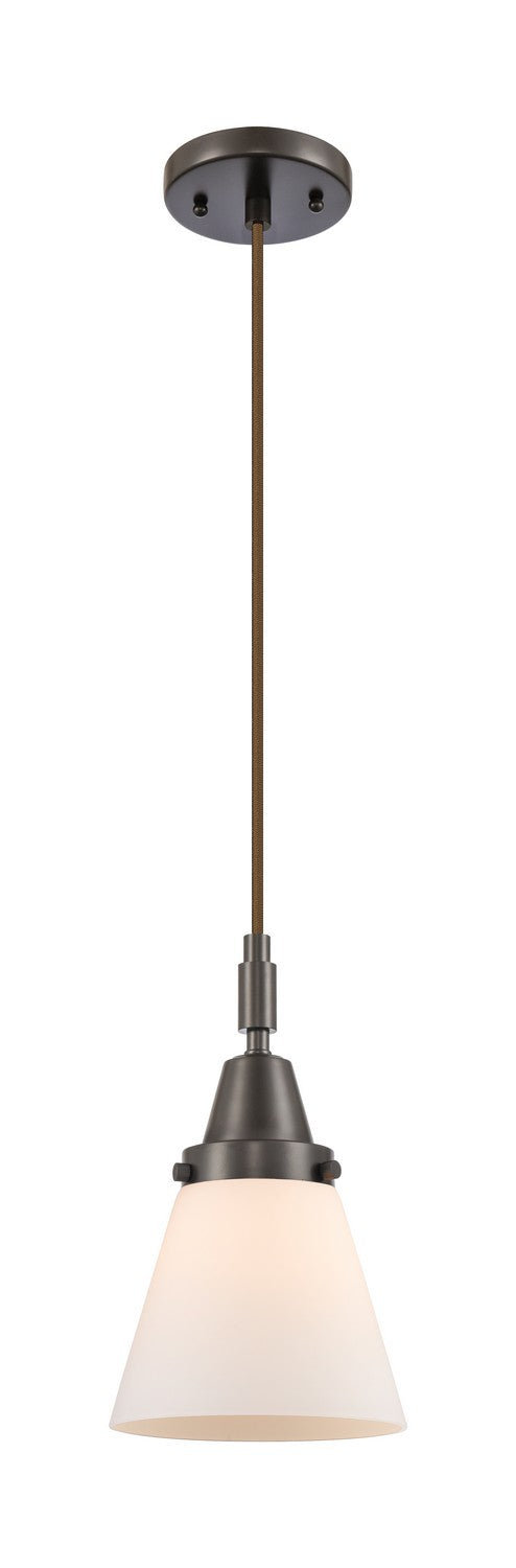 Innovations 447-1P-OB-G61 One Light Pendant, Oil Rubbed Bronze
