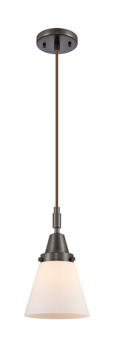 Innovations 447-1P-OB-G61 One Light Pendant, Oil Rubbed Bronze