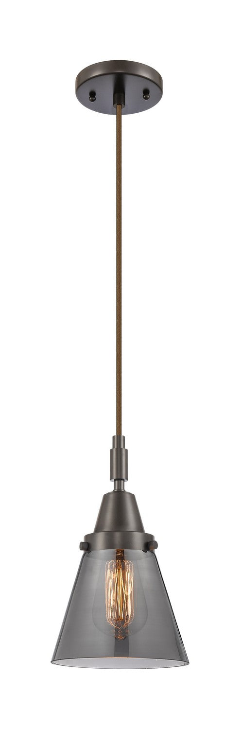 Innovations 447-1P-OB-G63 One Light Pendant, Oil Rubbed Bronze