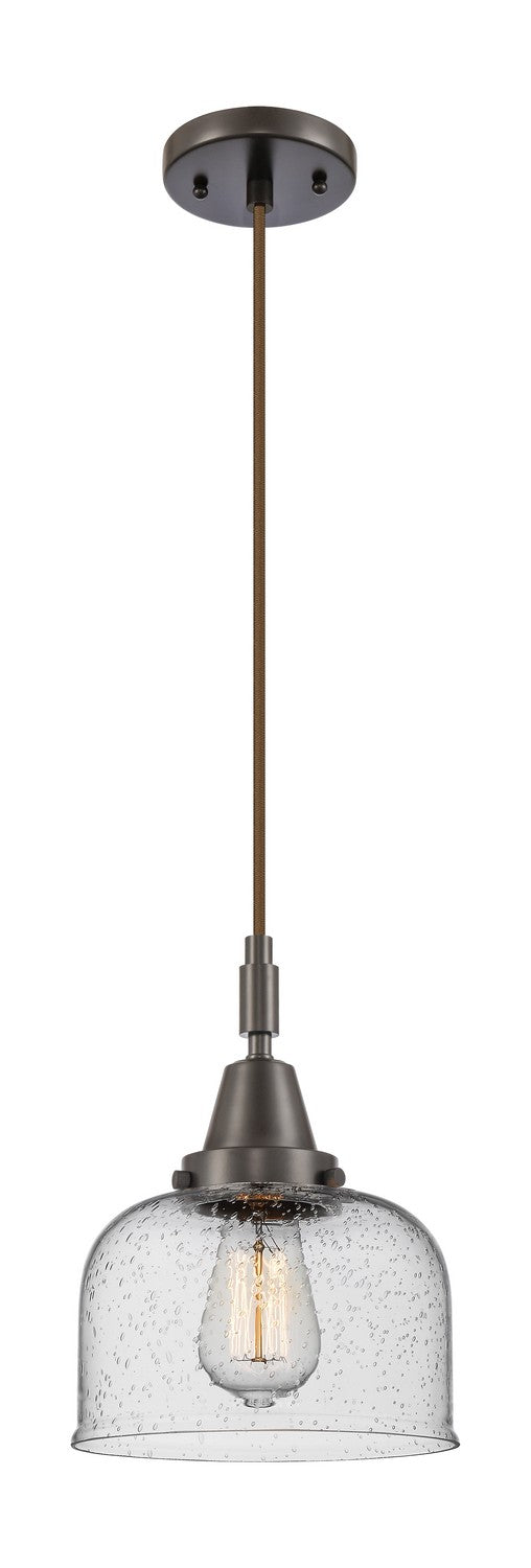 Innovations 447-1P-OB-G74 One Light Pendant, Oil Rubbed Bronze