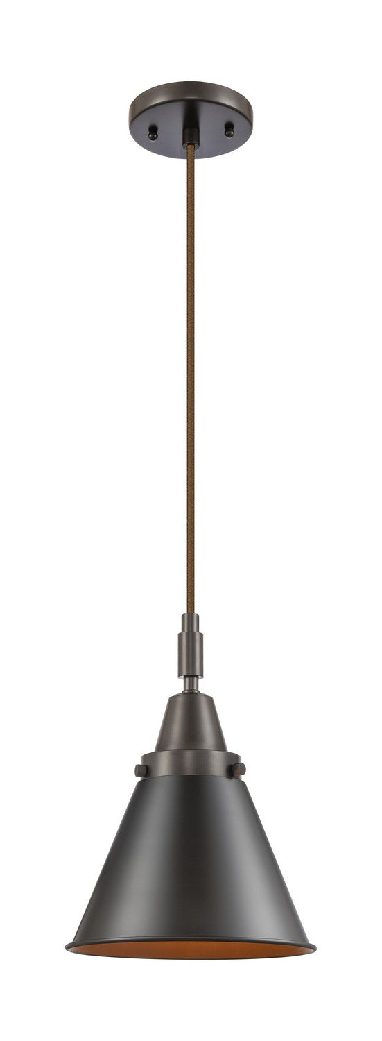 Innovations 447-1P-OB-M13-OB One Light Pendant, Oil Rubbed Bronze