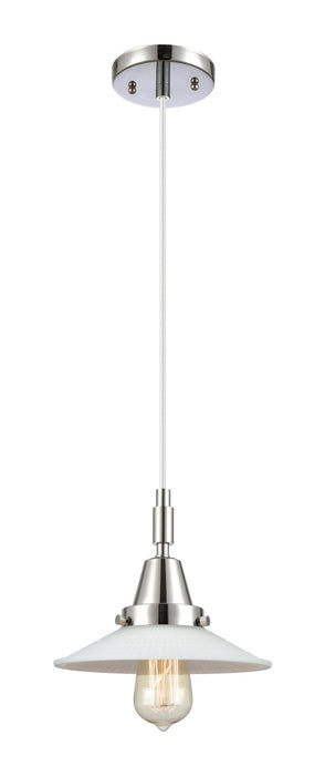 Innovations 447-1P-PC-G1 One Light Pendant, Polished Chrome