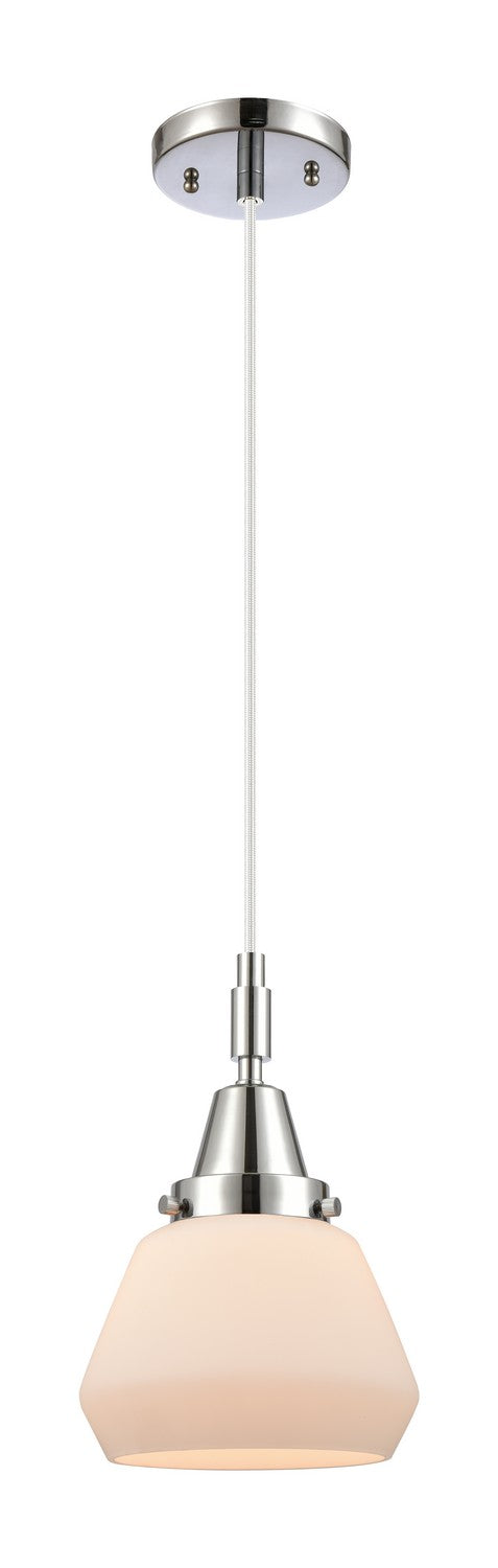 Innovations 447-1P-PC-G171 One Light Pendant, Polished Chrome