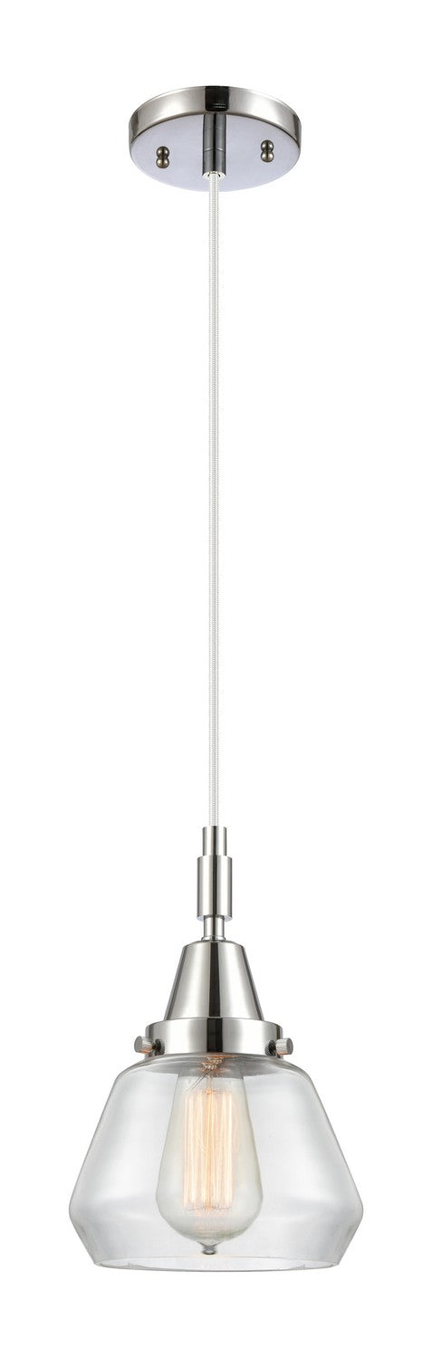 Innovations 447-1P-PC-G172 One Light Pendant, Polished Chrome