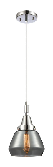 Innovations 447-1P-PC-G173 One Light Pendant, Polished Chrome