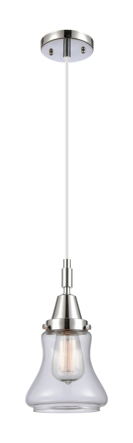 Innovations 447-1P-PC-G192 One Light Pendant, Polished Chrome