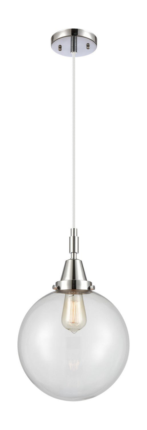 Innovations 447-1P-PC-G202-10 One Light Pendant, Polished Chrome