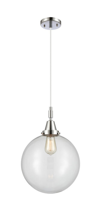 Innovations 447-1P-PC-G202-12 One Light Pendant, Polished Chrome
