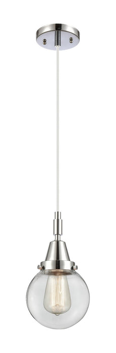 Innovations 447-1P-PC-G202-6 One Light Pendant, Polished Chrome