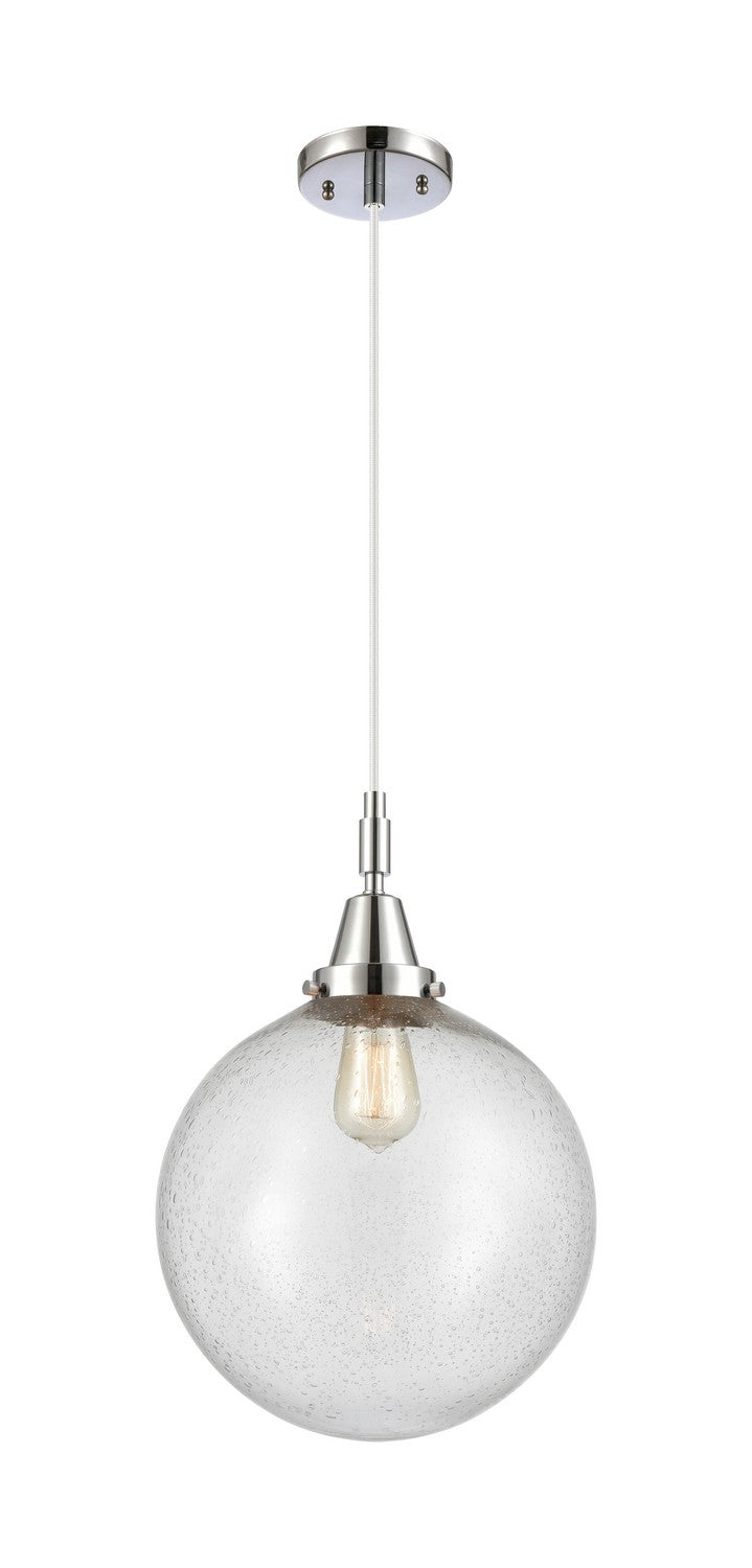 Innovations 447-1P-PC-G204-12 One Light Pendant, Polished Chrome