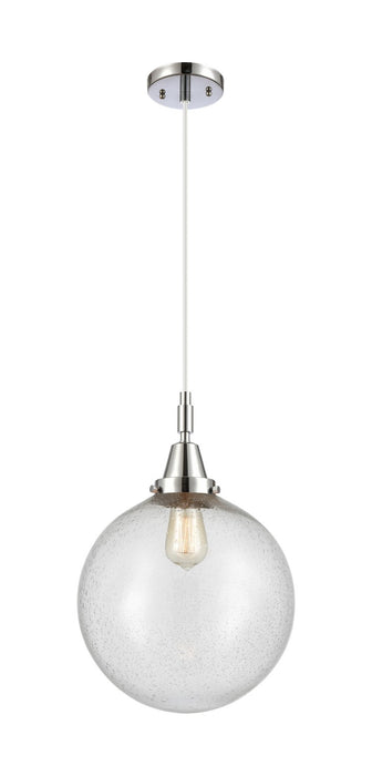 Innovations 447-1P-PC-G204-12 One Light Pendant, Polished Chrome
