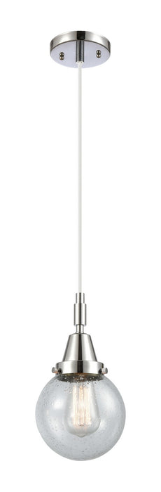 Innovations 447-1P-PC-G204-6 One Light Pendant, Polished Chrome
