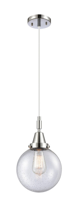 Innovations 447-1P-PC-G204-8 One Light Pendant, Polished Chrome