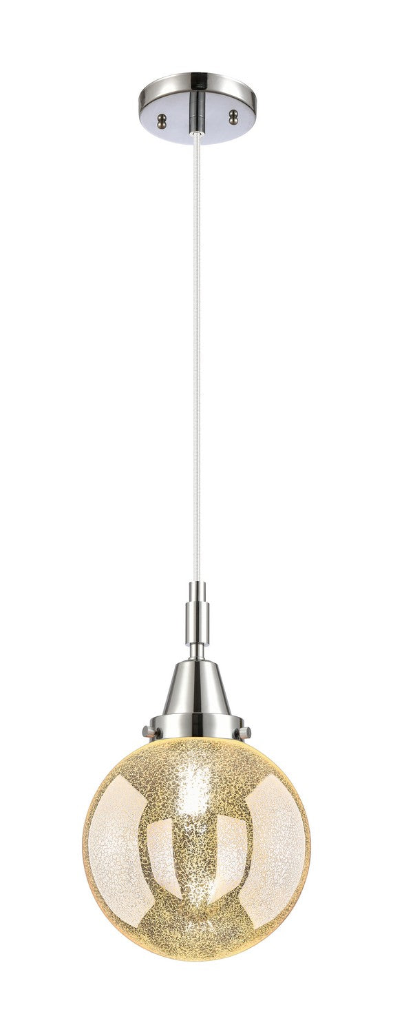 Innovations 447-1P-PC-G208-8 One Light Pendant, Polished Chrome