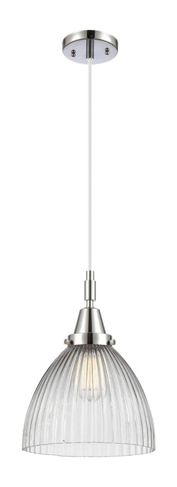 Innovations 447-1P-PC-G222 One Light Pendant, Polished Chrome