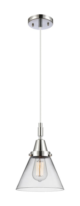 Innovations 447-1P-PC-G42 One Light Pendant, Polished Chrome