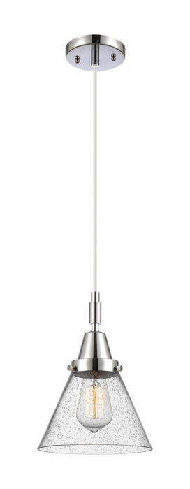 Innovations 447-1P-PC-G44 One Light Pendant, Polished Chrome