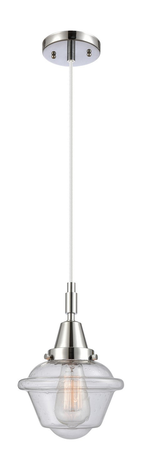Innovations 447-1P-PC-G534 One Light Pendant, Polished Chrome