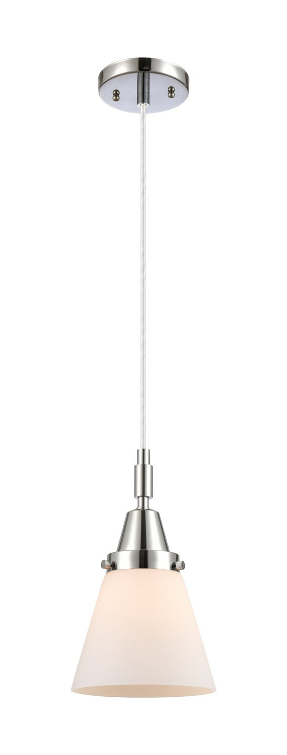 Innovations 447-1P-PC-G61 One Light Pendant, Polished Chrome