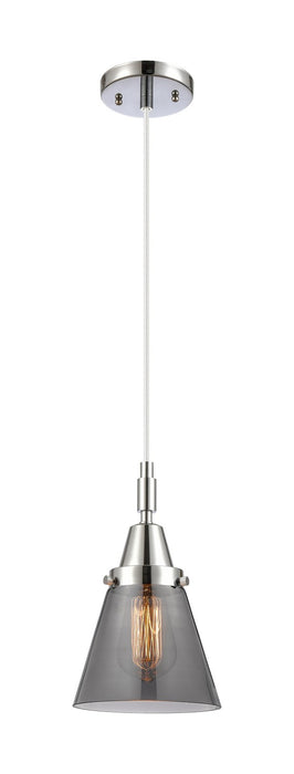 Innovations 447-1P-PC-G63 One Light Pendant, Polished Chrome