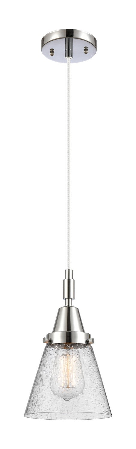 Innovations 447-1P-PC-G64 One Light Pendant, Polished Chrome