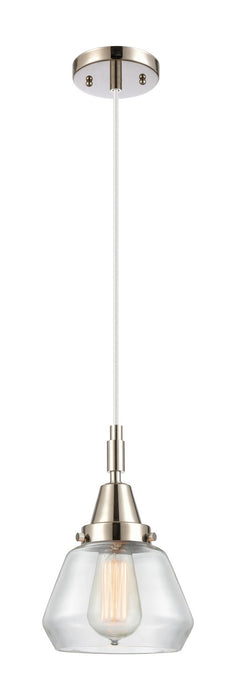 Innovations 447-1P-PN-G172 One Light Pendant, Polished Nickel
