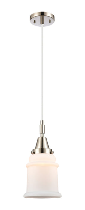 Innovations 447-1P-PN-G181 One Light Pendant, Polished Nickel