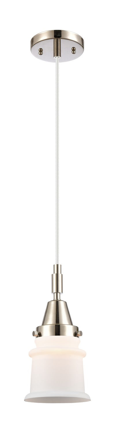 Innovations 447-1P-PN-G181S One Light Pendant, Polished Nickel
