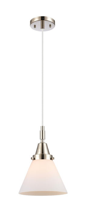 Innovations 447-1P-PN-G41 One Light Pendant, Polished Nickel