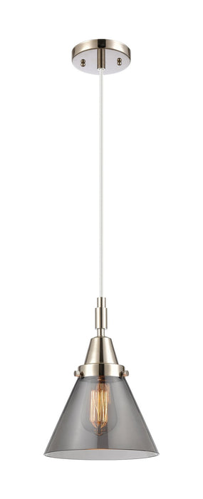 Innovations 447-1P-PN-G43 One Light Pendant, Polished Nickel