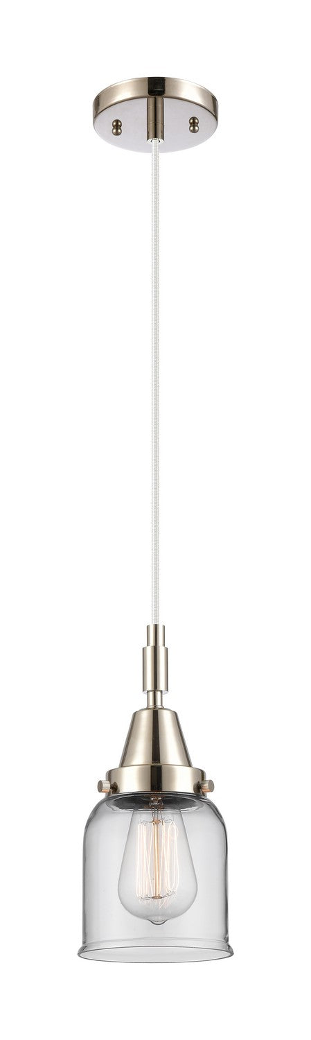 Innovations 447-1P-PN-G52 One Light Pendant, Polished Nickel